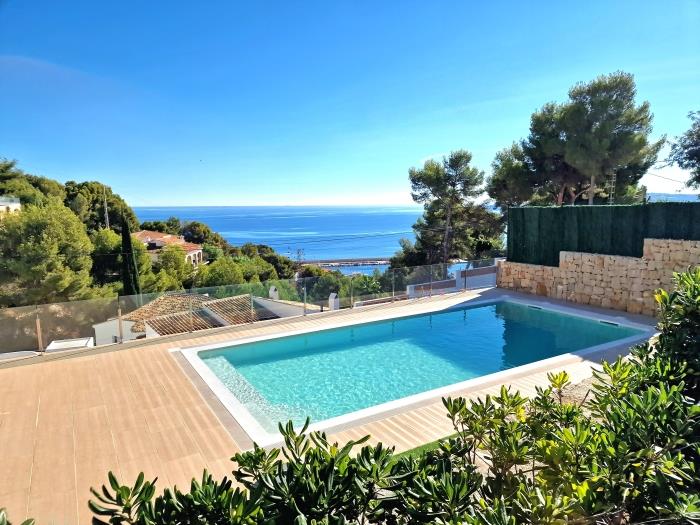 Villa de luxe avec vue sur la mer à Javea près du port : Location de vacances